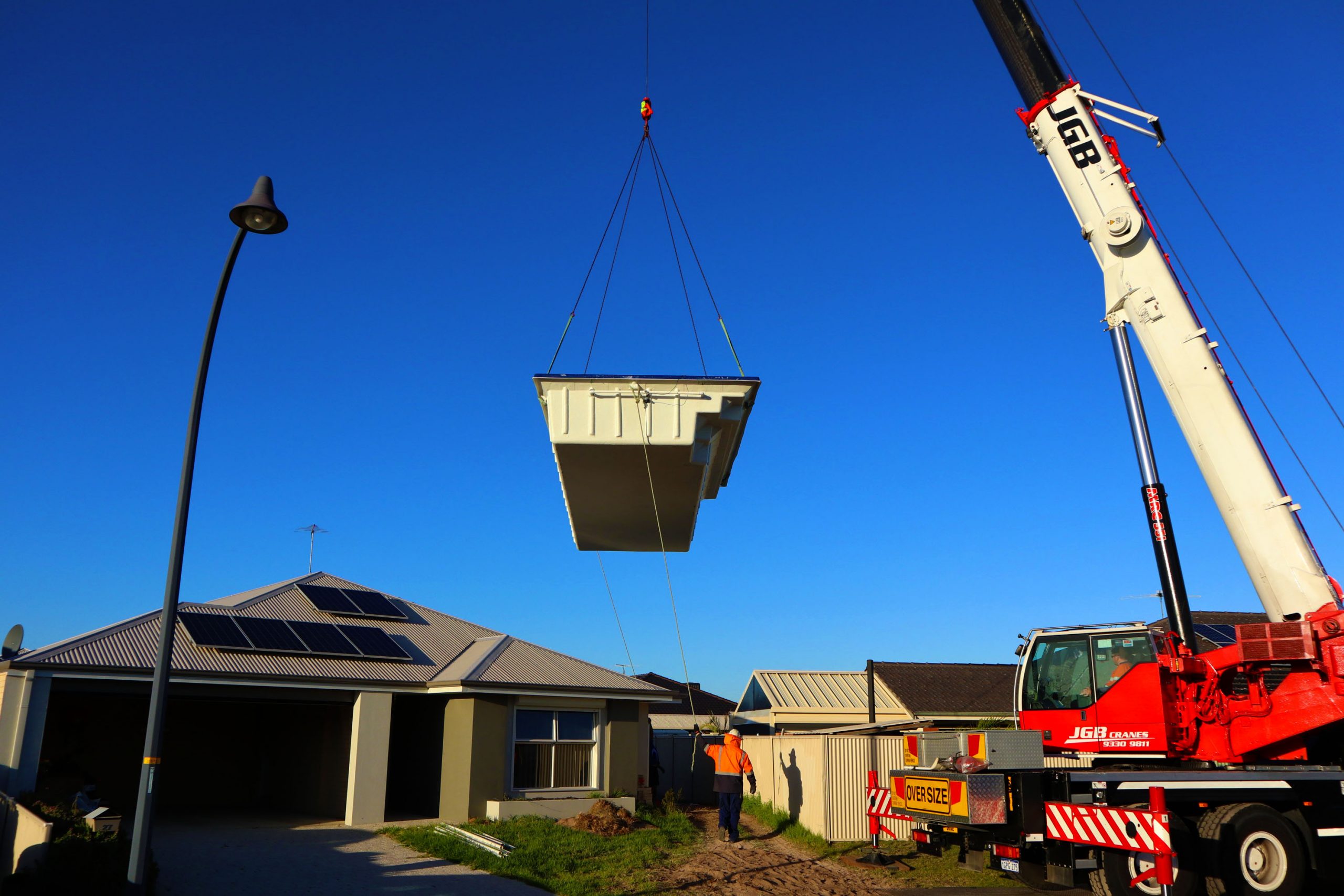 crane sports rectangular pool