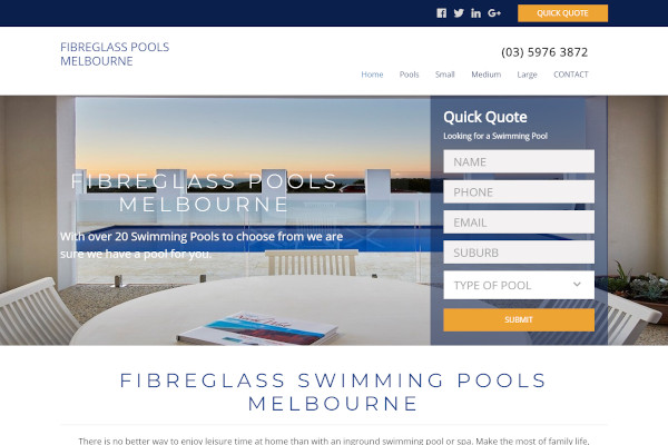 Fibreglass Pools Melbourne